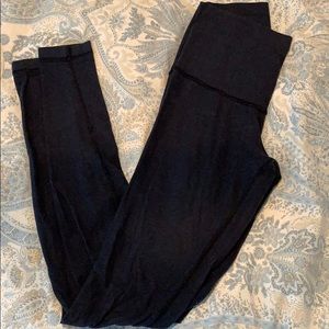 Dark blue, high waisted long lulu lemon leggings